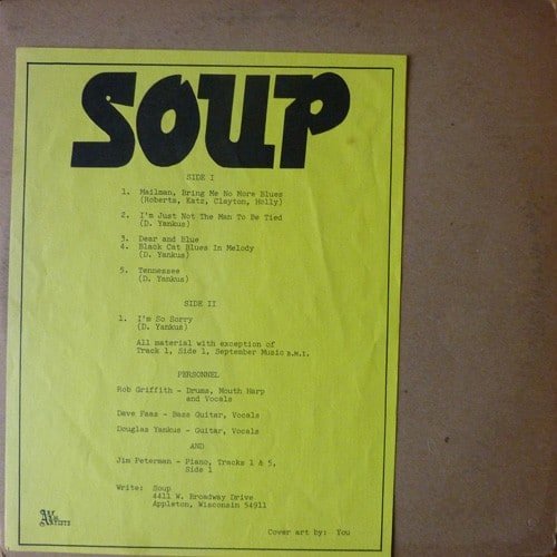 Soup The Rapper SOUP - SAME - Hippedelic Records