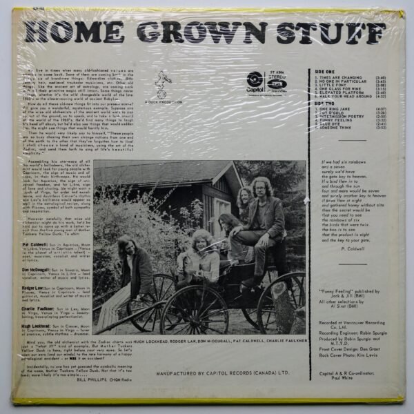 Mother Tuckers Yellow Duck – Home Grown Stuff - Hippedelic Records